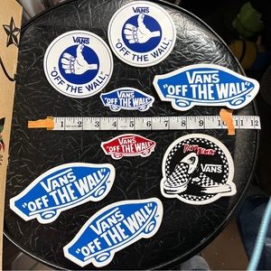 Vintage 70s/80s Vans Stickers Lot.  Real legit original vintage